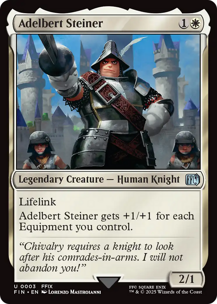 Adelbert Steiner [FINAL FANTASY] | L.A. Mood Comics and Games