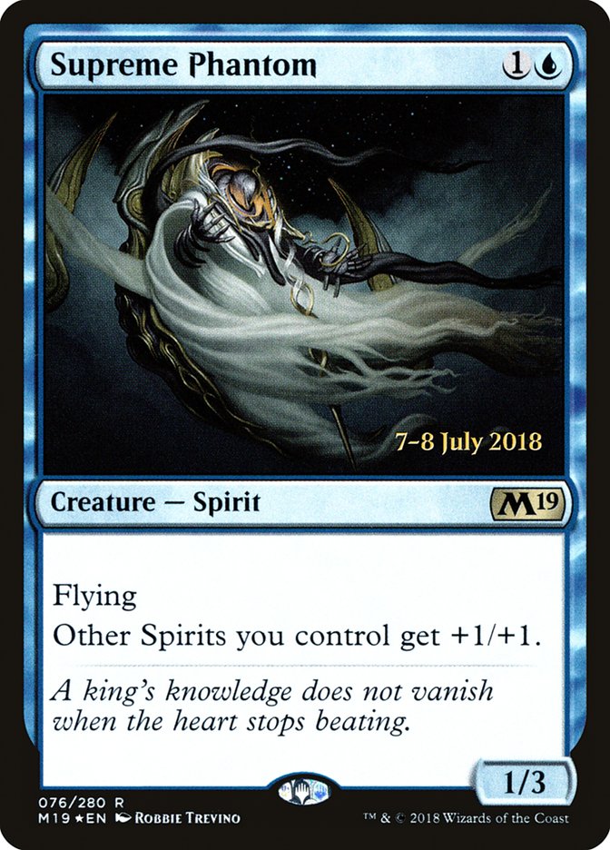 Supreme Phantom [Core Set 2019 Prerelease Promos] | L.A. Mood Comics and Games