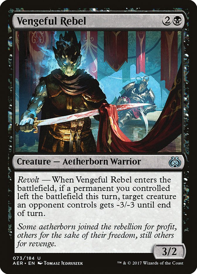 Vengeful Rebel [Aether Revolt] | L.A. Mood Comics and Games