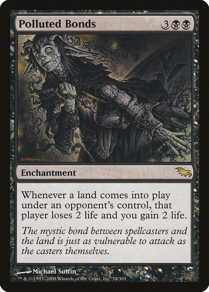 Polluted Bonds [Shadowmoor] | L.A. Mood Comics and Games