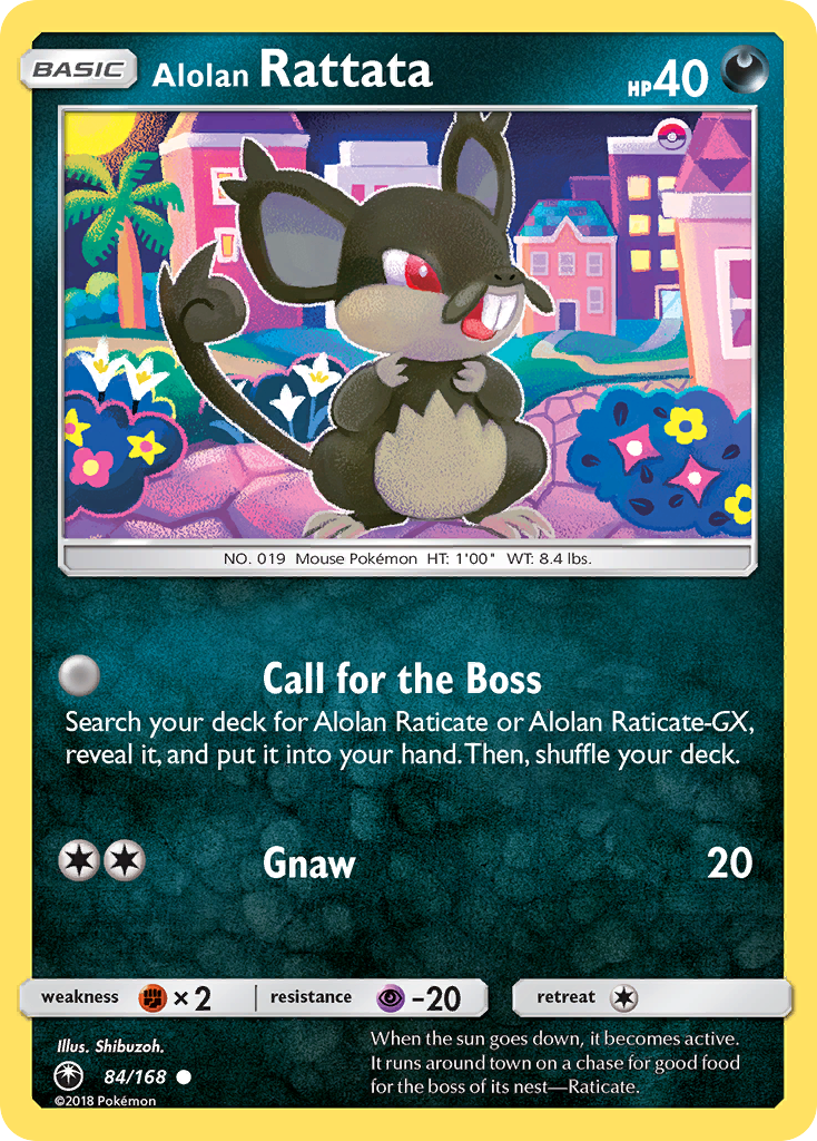Alolan Rattata (84/168) [Sun & Moon: Celestial Storm] | L.A. Mood Comics and Games