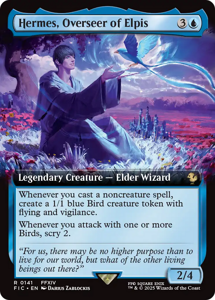 Hermes, Overseer of Elpis (Extended Art) [FINAL FANTASY Commander] | L.A. Mood Comics and Games