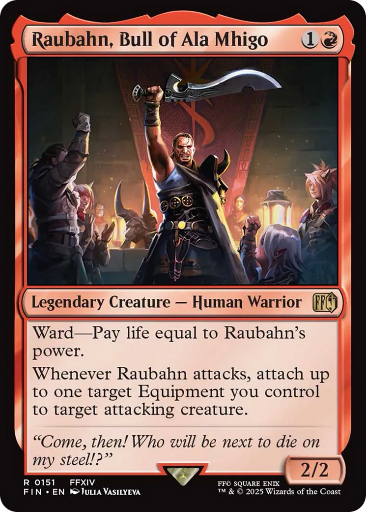 Raubahn, Bull of Ala Mhigo [FINAL FANTASY] | L.A. Mood Comics and Games
