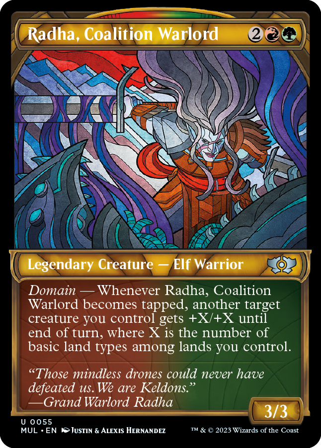 Radha, Coalition Warlord [Multiverse Legends] | L.A. Mood Comics and Games