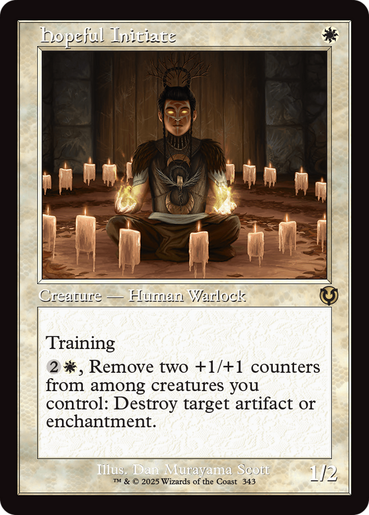 Hopeful Initiate (Retro Frame) [Innistrad Remastered] | L.A. Mood Comics and Games