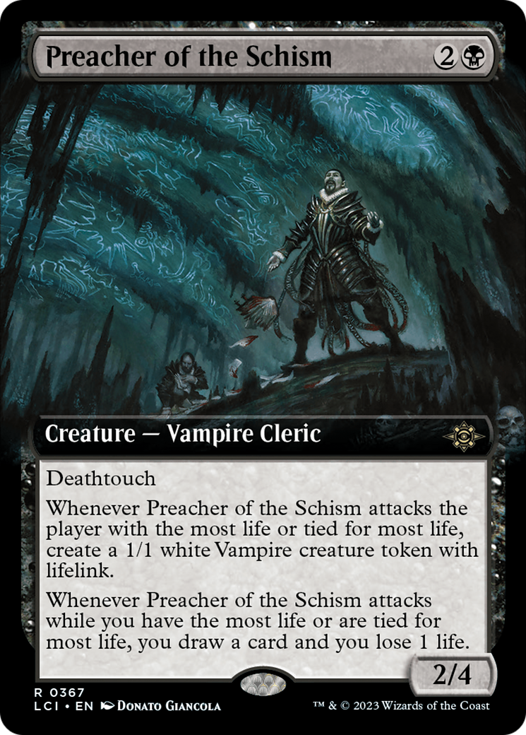 Preacher of the Schism (Extended Art) [The Lost Caverns of Ixalan] | L.A. Mood Comics and Games