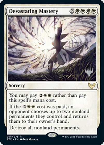 Devastating Mastery (Promo Pack) [Strixhaven: School of Mages Promos] | L.A. Mood Comics and Games