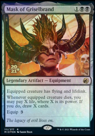 Mask of Griselbrand [Innistrad: Midnight Hunt Prerelease Promos] | L.A. Mood Comics and Games