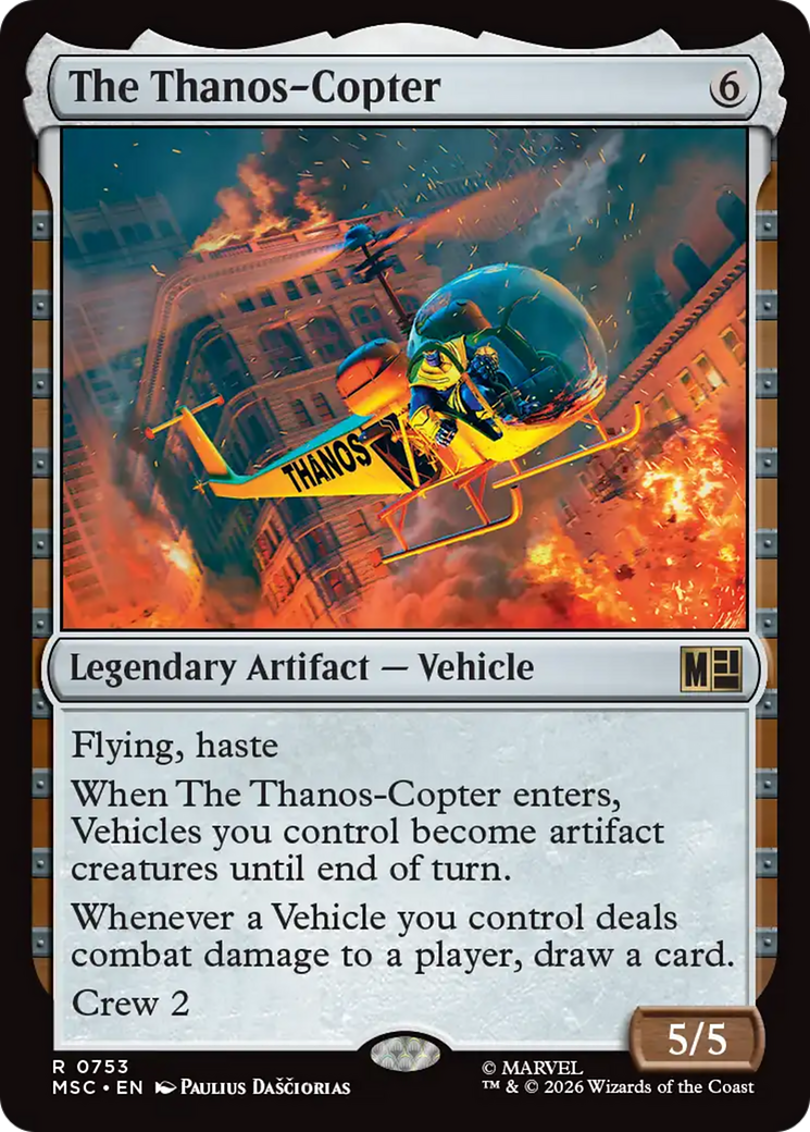 The Thanos-Copter [Marvel Super Heroes Commander] | L.A. Mood Comics and Games