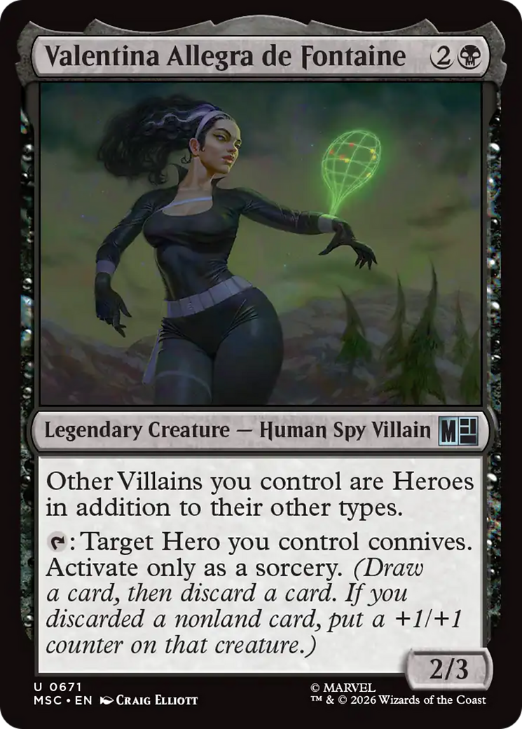 Valentina Allegra de Fontaine [Marvel Super Heroes Commander] | L.A. Mood Comics and Games