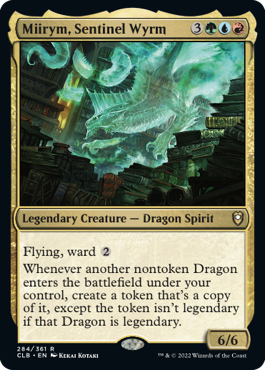 Miirym, Sentinel Wyrm [Commander Legends: Battle for Baldur's Gate] | L.A. Mood Comics and Games