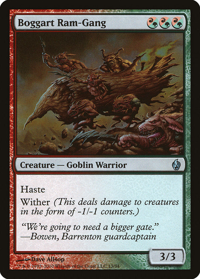 Boggart Ram-Gang [Premium Deck Series: Fire and Lightning] | L.A. Mood Comics and Games