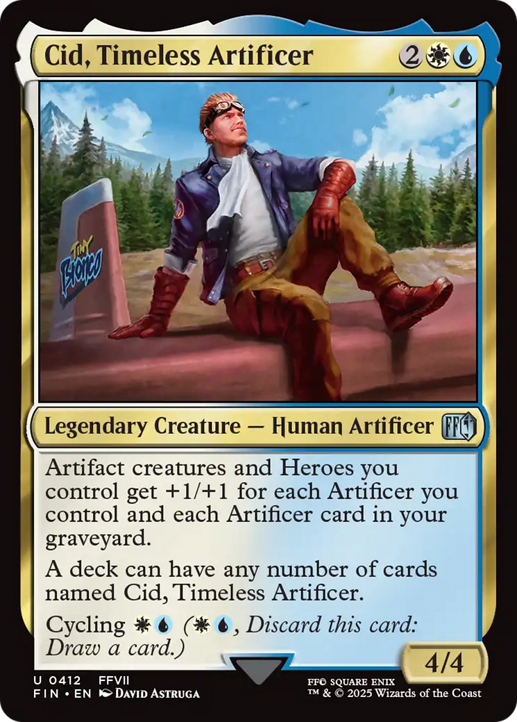 Cid, Timeless Artificer (0412) [FINAL FANTASY] | L.A. Mood Comics and Games