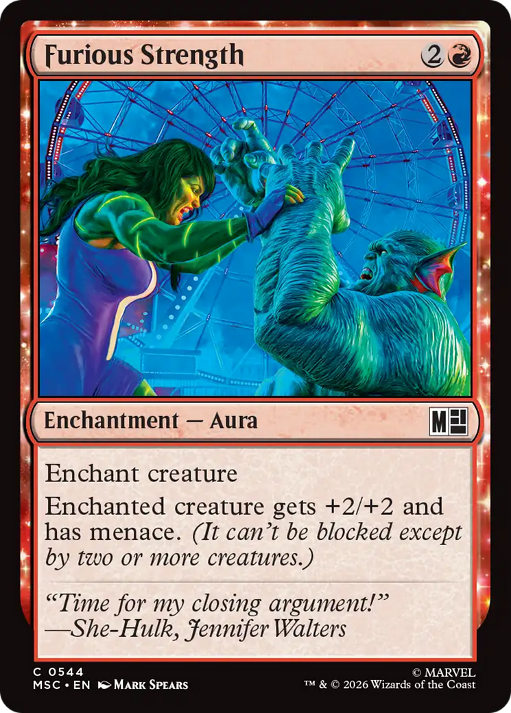 Furious Strength [Marvel Super Heroes Commander] | L.A. Mood Comics and Games