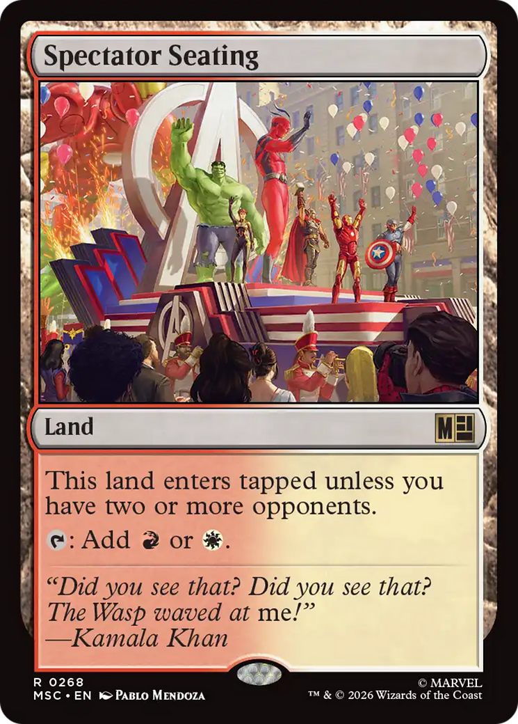 Spectator Seating [Marvel Super Heroes Commander] | L.A. Mood Comics and Games