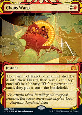 Chaos Warp (Foil Etched) [Strixhaven: Mystical Archive] | L.A. Mood Comics and Games