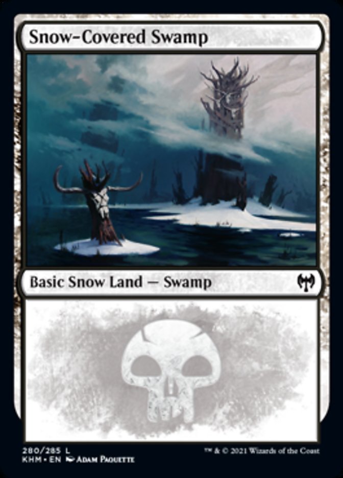 Snow-Covered Swamp (280) [Kaldheim] | L.A. Mood Comics and Games