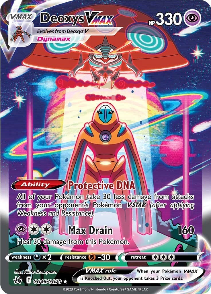 Deoxys VMAX (GG45/GG70) [Sword & Shield: Crown Zenith] | L.A. Mood Comics and Games