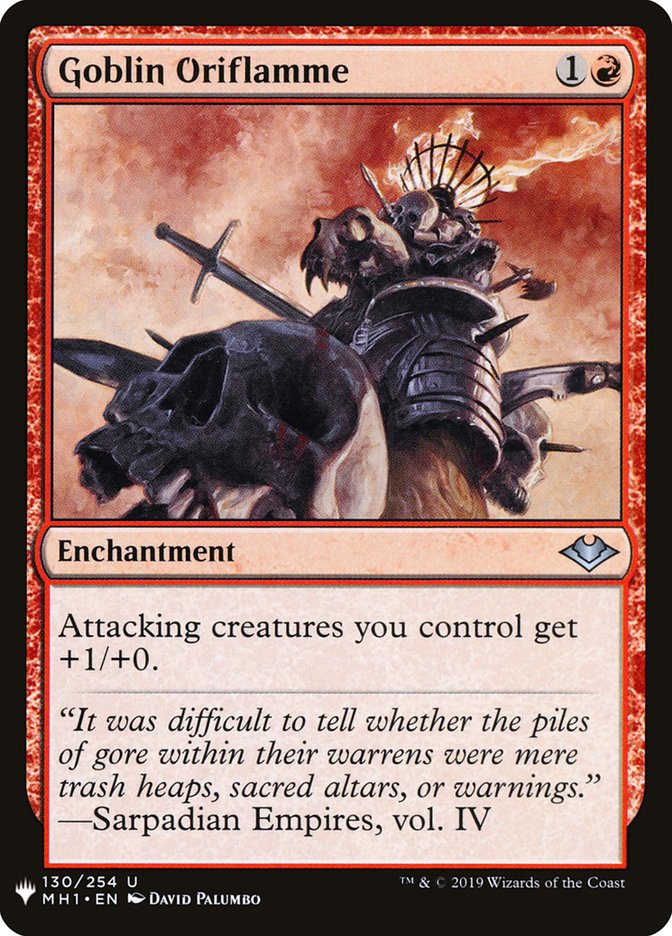 Goblin Oriflamme [Mystery Booster] | L.A. Mood Comics and Games
