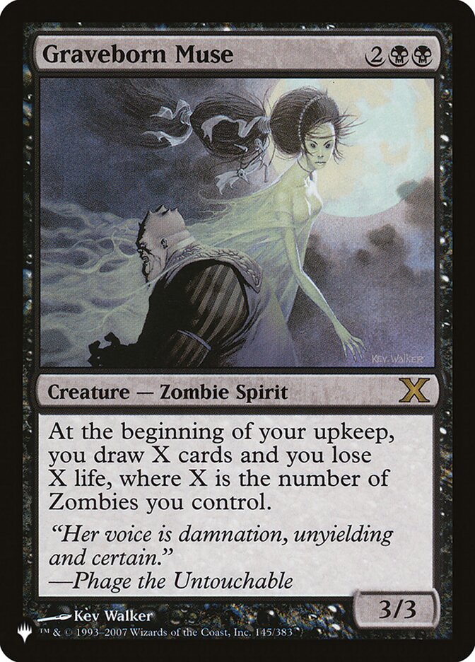Graveborn Muse [The List] | L.A. Mood Comics and Games