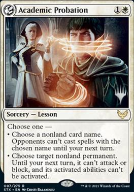 Academic Probation (Promo Pack) [Strixhaven: School of Mages Promos] | L.A. Mood Comics and Games