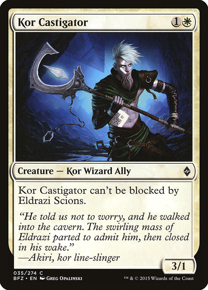 Kor Castigator [Battle for Zendikar] | L.A. Mood Comics and Games