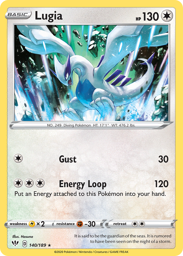 Lugia (140/189) [Sword & Shield: Darkness Ablaze] | L.A. Mood Comics and Games