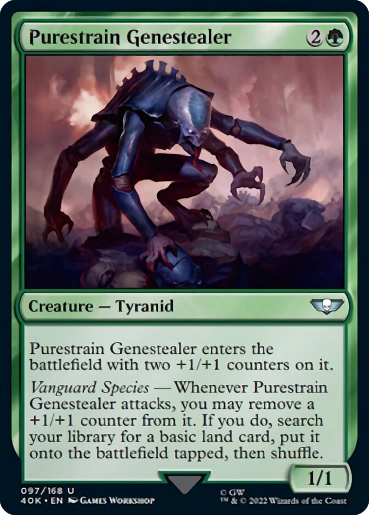 Purestrain Genestealer (Surge Foil) [Warhammer 40,000] | L.A. Mood Comics and Games