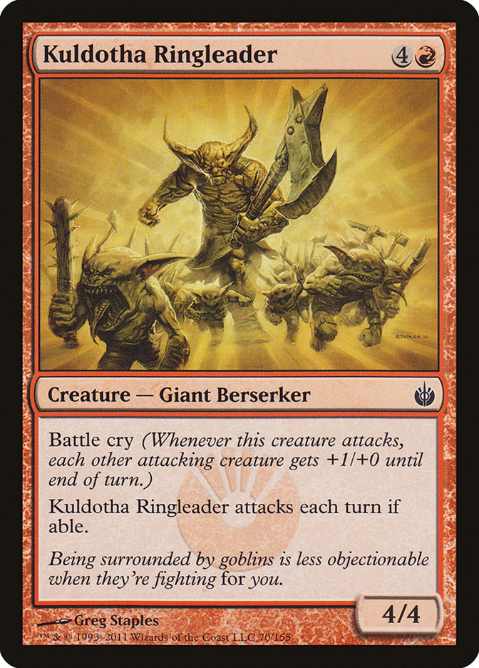 Kuldotha Ringleader [Mirrodin Besieged] | L.A. Mood Comics and Games