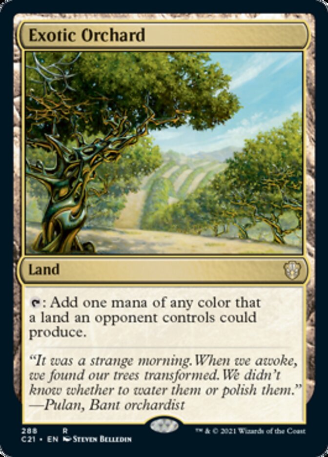 Exotic Orchard [Commander 2021] | L.A. Mood Comics and Games