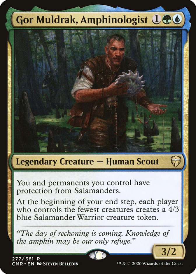 Gor Muldrak, Amphinologist [Commander Legends] | L.A. Mood Comics and Games