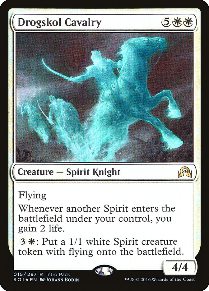 Drogskol Cavalry (Intro Pack) [Shadows over Innistrad Promos] | L.A. Mood Comics and Games