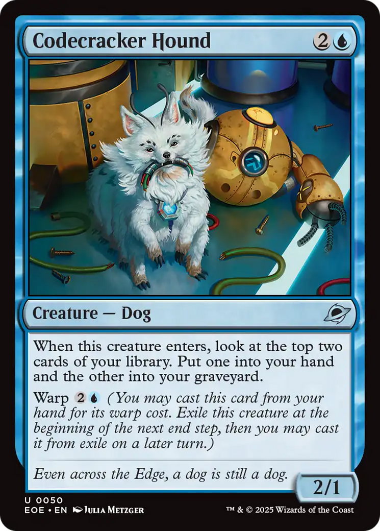 Codecracker Hound [Edge of Eternities] | L.A. Mood Comics and Games