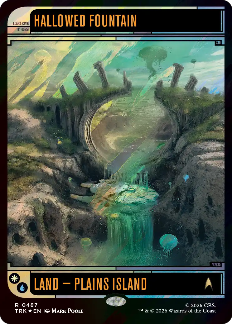 Hallowed Fountain (Surge Foil) [Star Trek] | L.A. Mood Comics and Games