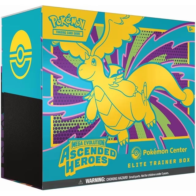 Pokémon TCG: Ascended Heroes Elite Trainer Box Pokemon Center | L.A. Mood Comics and Games