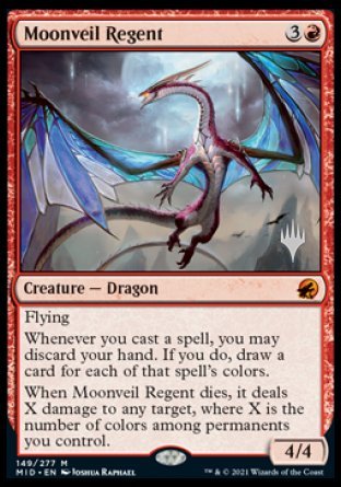 Moonveil Regent (Promo Pack) [Innistrad: Midnight Hunt Promos] | L.A. Mood Comics and Games