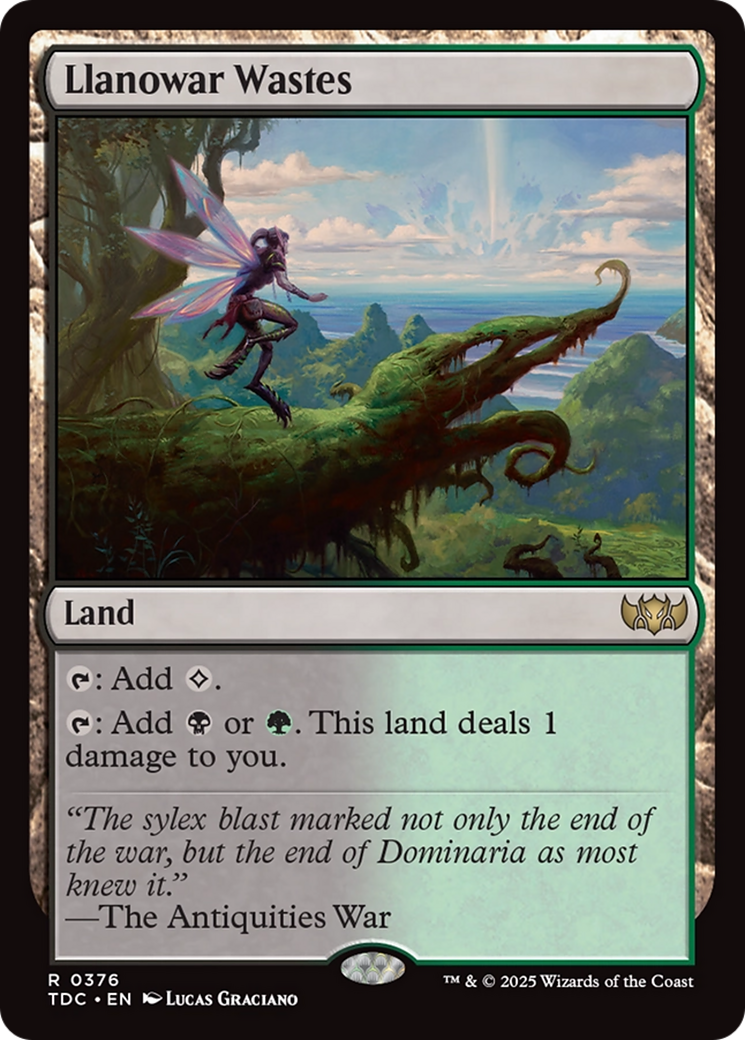 Llanowar Wastes [Tarkir: Dragonstorm Commander] | L.A. Mood Comics and Games