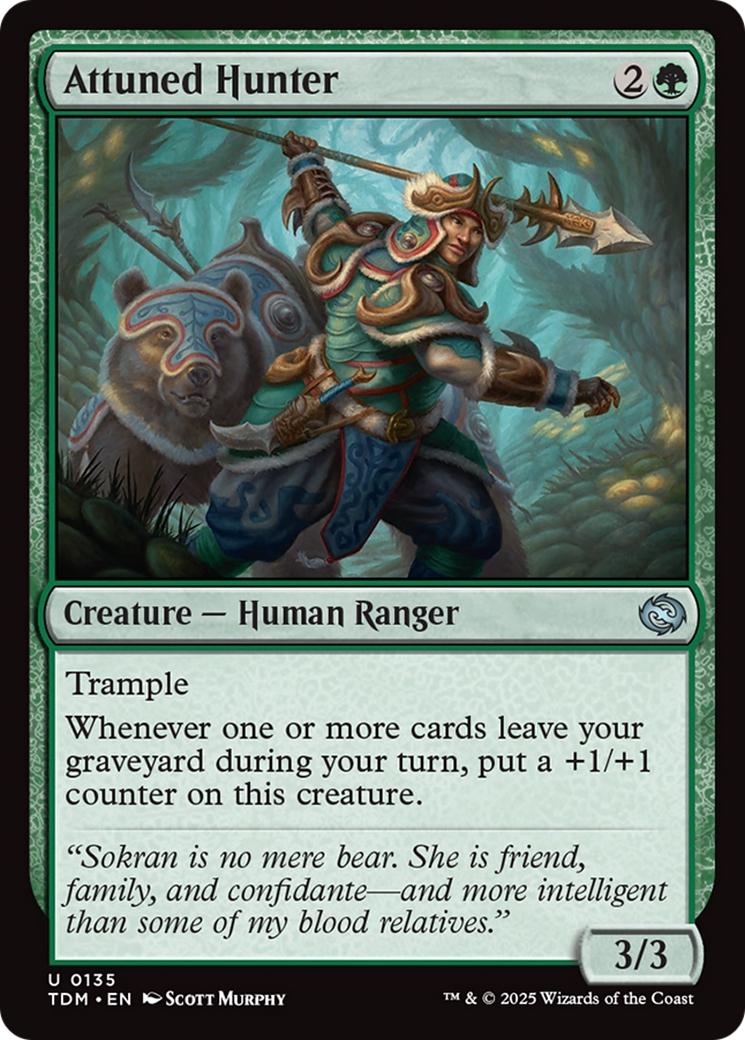 Attuned Hunter [Tarkir: Dragonstorm] | L.A. Mood Comics and Games