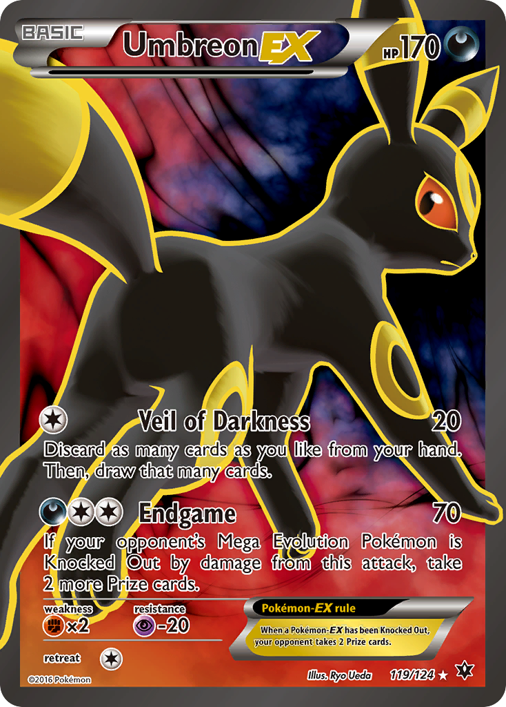 Umbreon EX (119/124) [XY: Fates Collide] | L.A. Mood Comics and Games