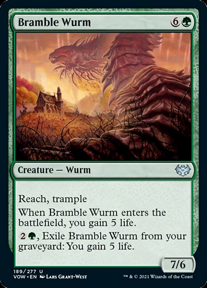 Bramble Wurm [Innistrad: Crimson Vow] | L.A. Mood Comics and Games