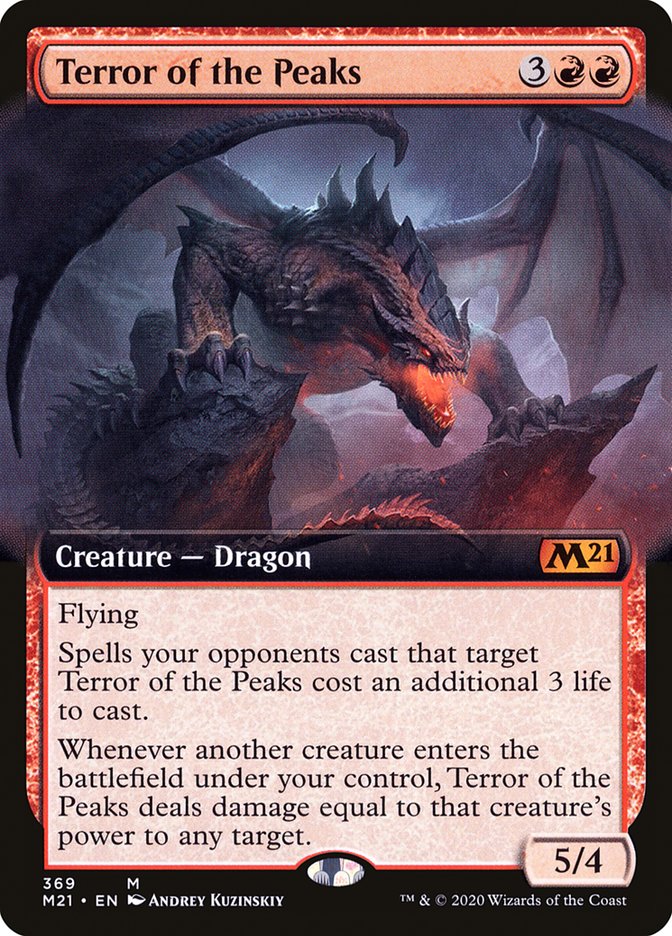 Terror of the Peaks (Extended Art) [Core Set 2021] | L.A. Mood Comics and Games