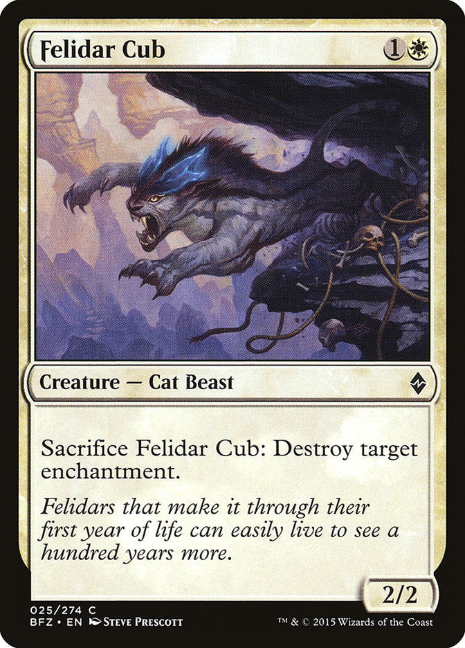 Felidar Cub [Battle for Zendikar] | L.A. Mood Comics and Games