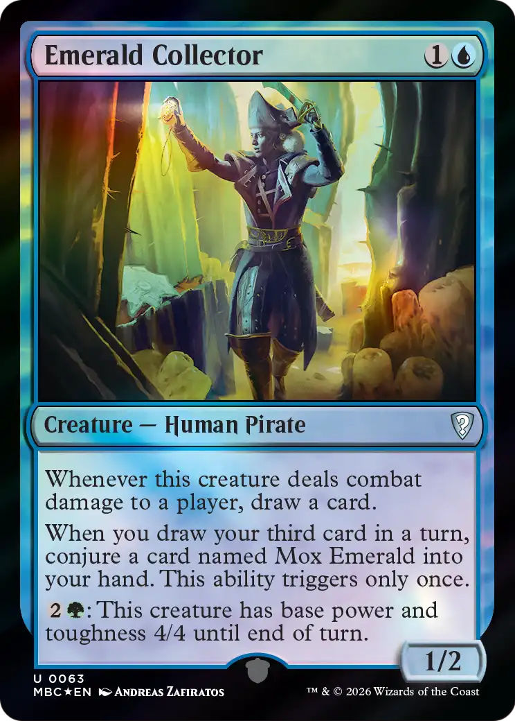 Emerald Collector [Mystery Booster: Commander Edition] | L.A. Mood Comics and Games