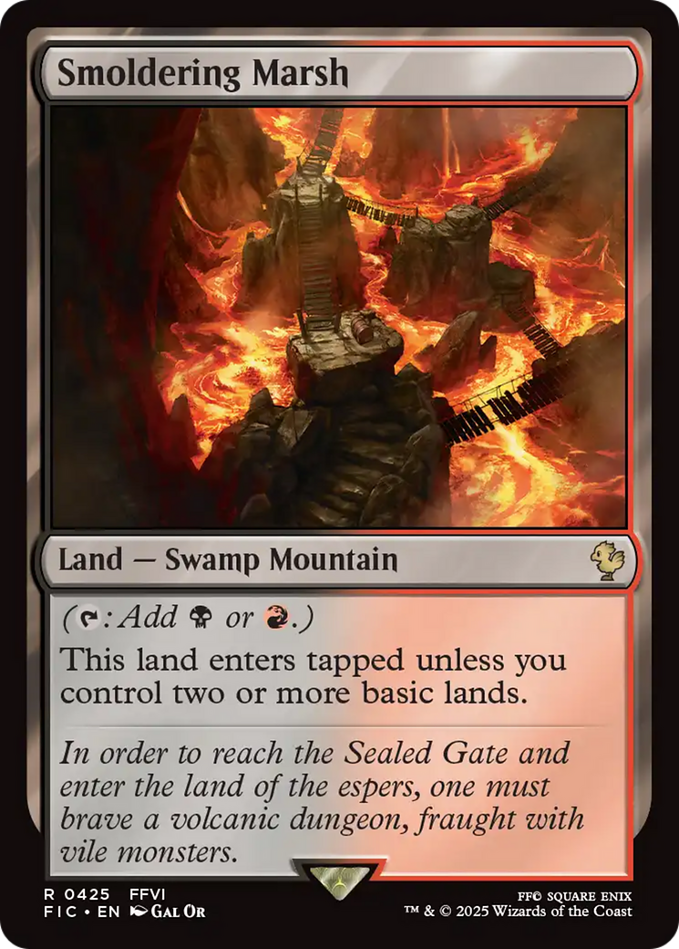 Smoldering Marsh [FINAL FANTASY Commander] | L.A. Mood Comics and Games