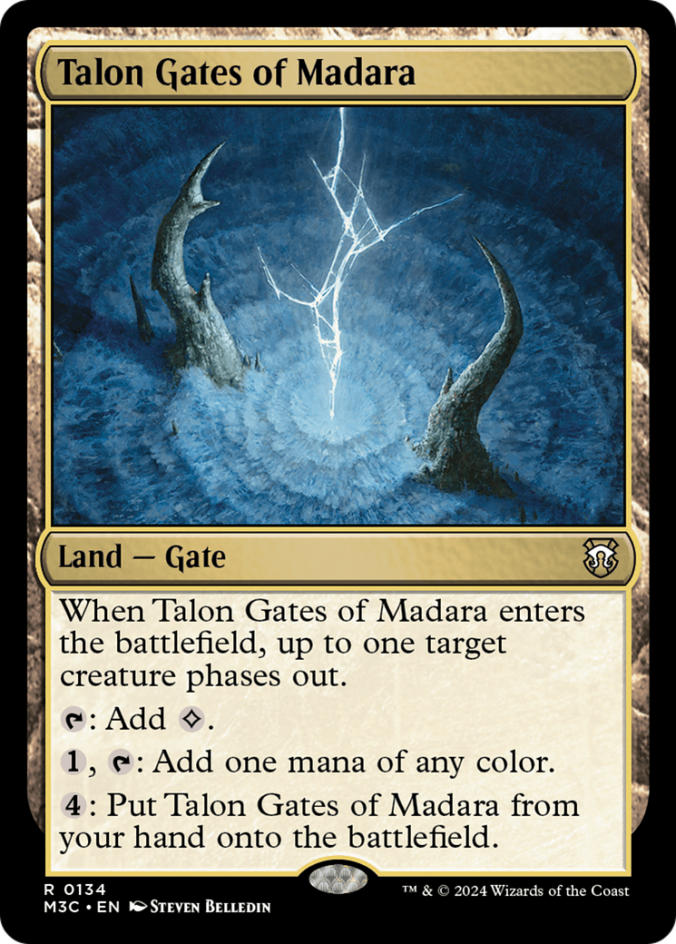 Talon Gates of Madara (Extended Art) (Ripple Foil) [Modern Horizons 3 Commander] | L.A. Mood Comics and Games