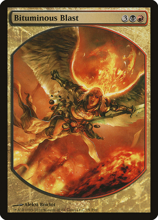 Bituminous Blast [Magic Player Rewards 2010] | L.A. Mood Comics and Games