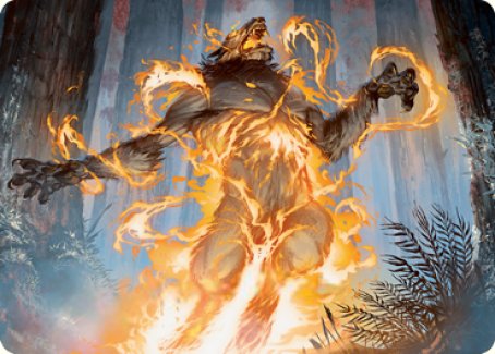 Burn the Accursed Art Card [Innistrad: Midnight Hunt Art Series] | L.A. Mood Comics and Games