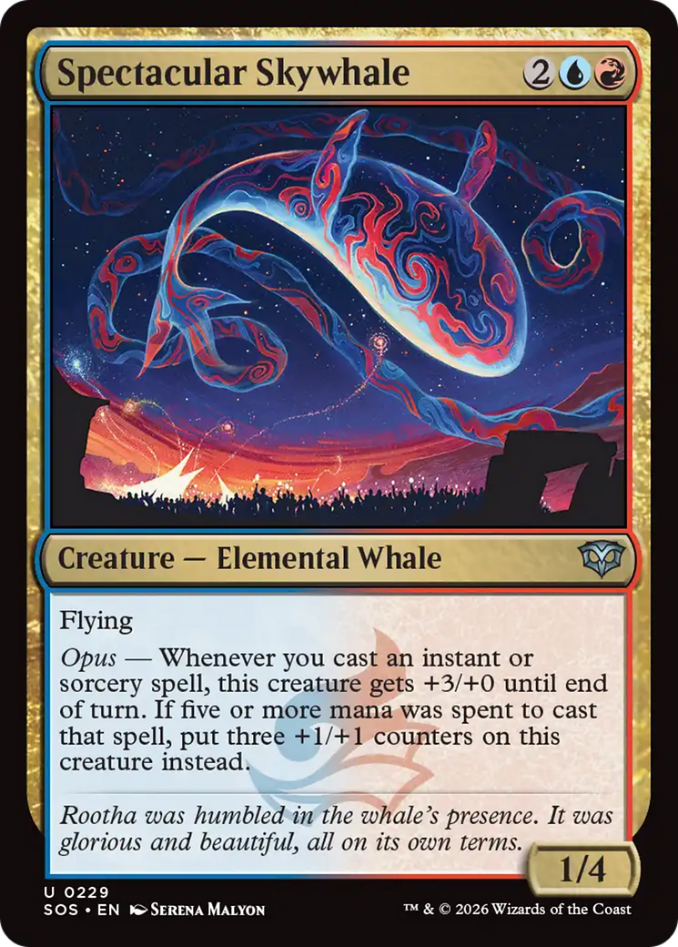Spectacular Skywhale [Secrets of Strixhaven] | L.A. Mood Comics and Games