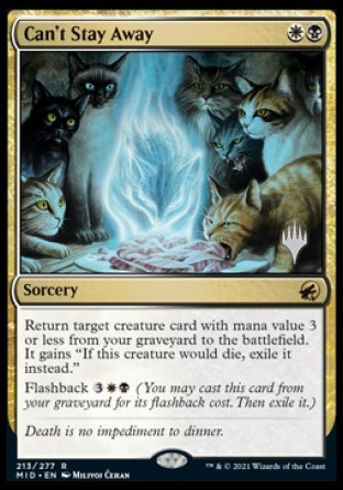 Can't Stay Away (Promo Pack) [Innistrad: Midnight Hunt Promos] | L.A. Mood Comics and Games