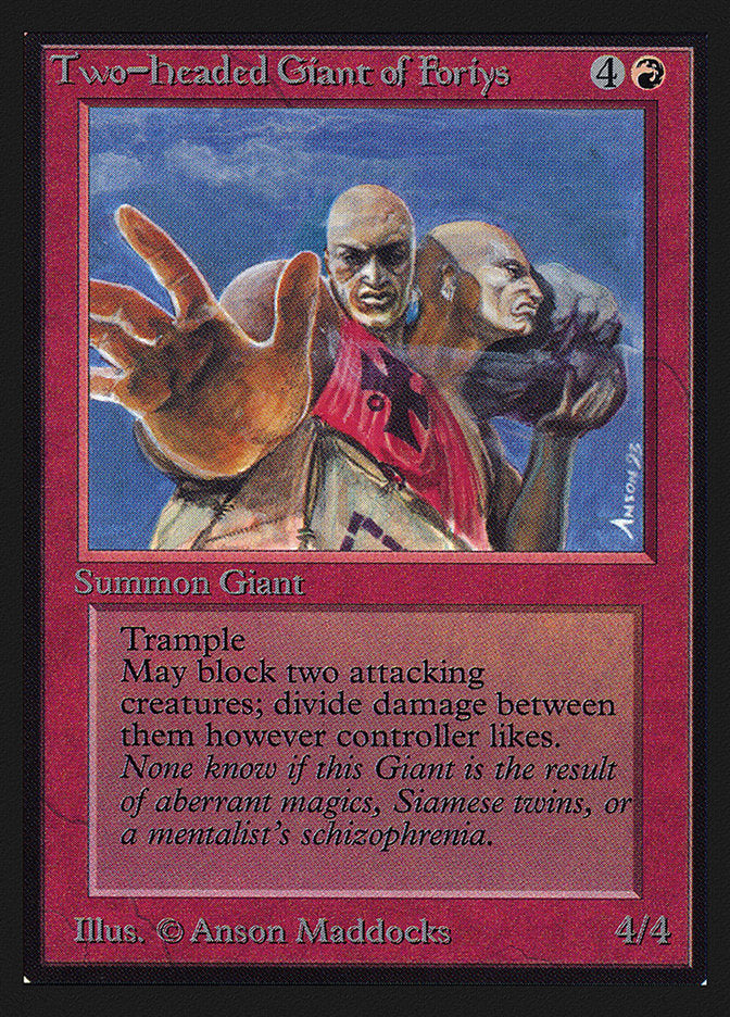 Two-Headed Giant of Foriys [International Collectors' Edition] | L.A. Mood Comics and Games
